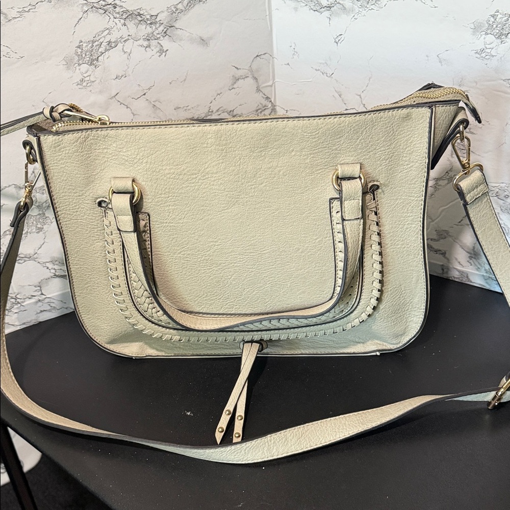 Sole Society Grey Shoulder Bag